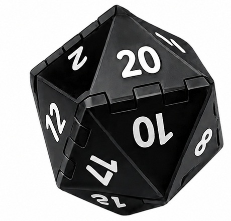 D20 Jumbo 52mm: Preto