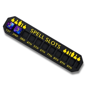 Contador Spell 3D 9 slots