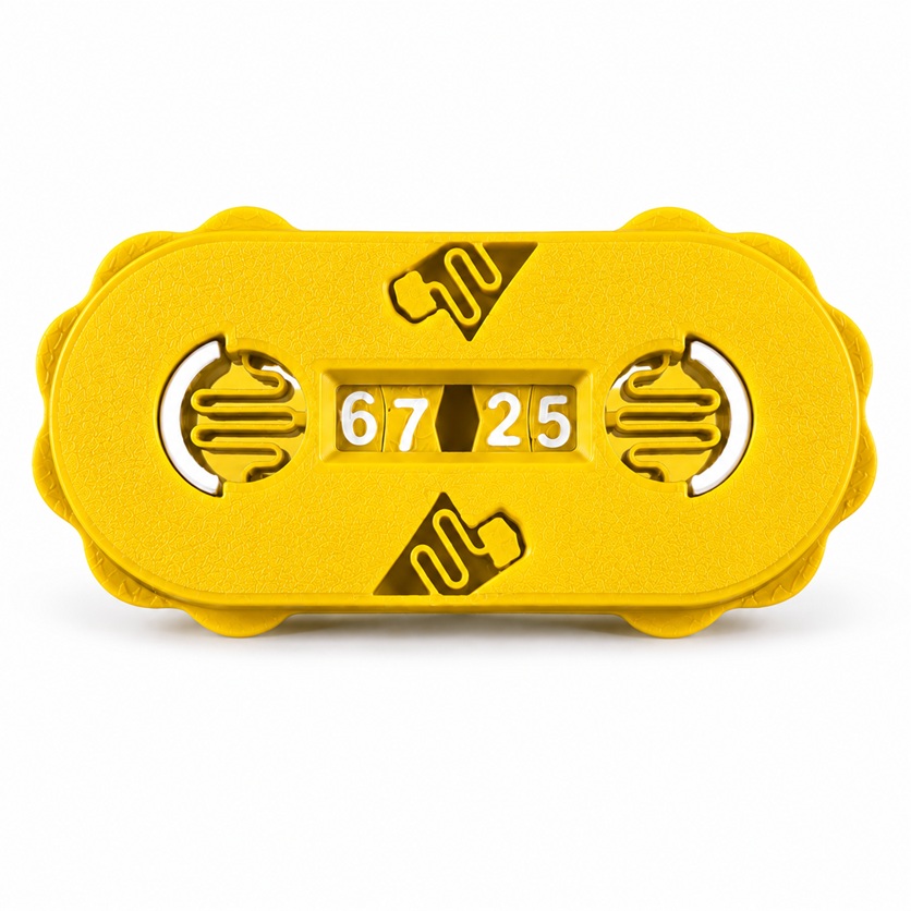 Contador de vida Premium Amarelo