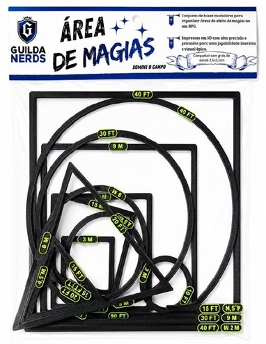Área de magias 3D